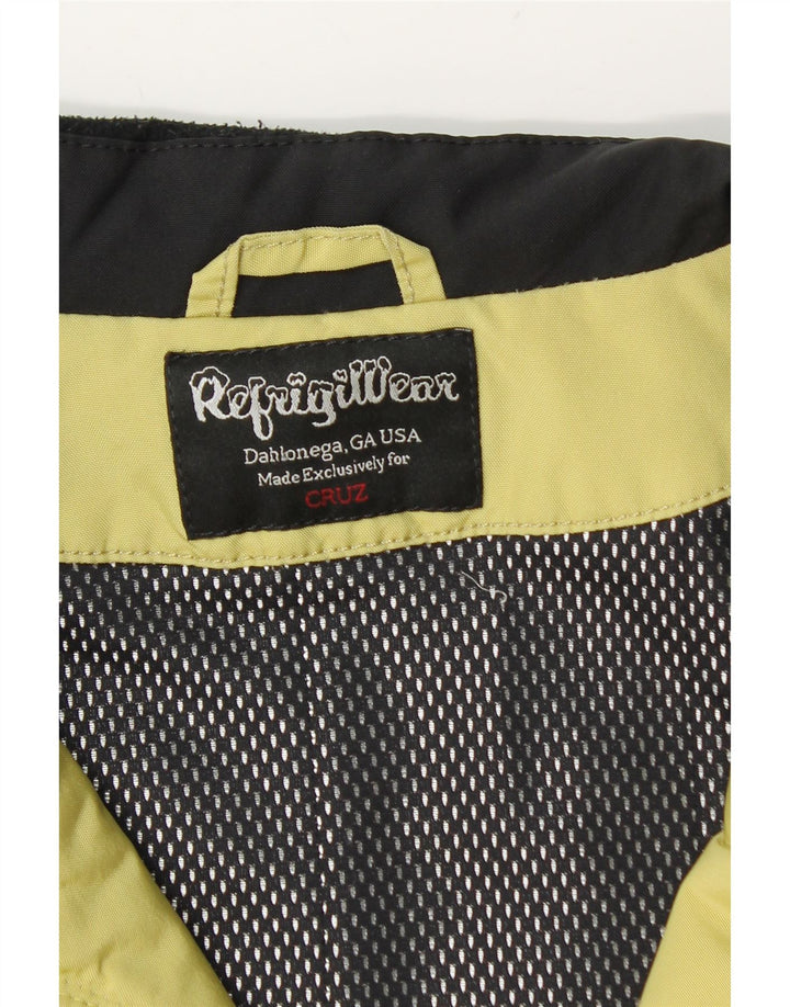 Refrigiwear Giacca bomber Cruz da donna UK 14 Medium Yellow Colourblock