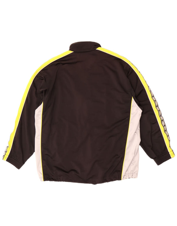 Giacca da ginnastica grafica da uomo Diadora UK 38 Medium Black Colourblock