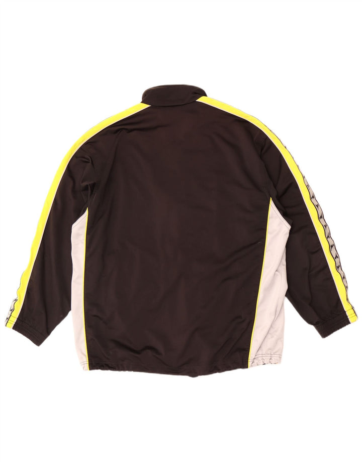 Giacca da ginnastica grafica da uomo Diadora UK 38 Medium Black Colourblock