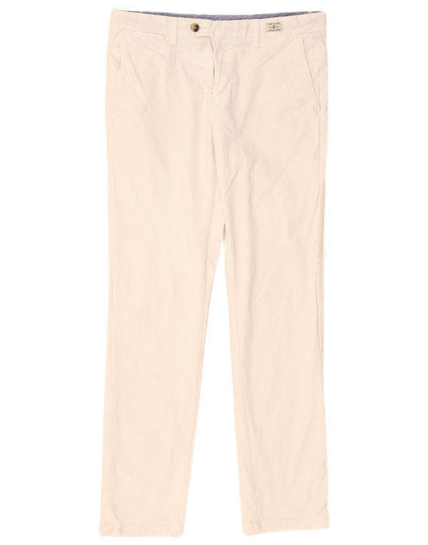 Pantaloni chino slim da uomo Tommy Hilfiger W34 L32 bianchi
