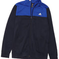 Giacca superiore della tuta da ragazzo ADIDAS 13-14 anni Blu navy Colourblock