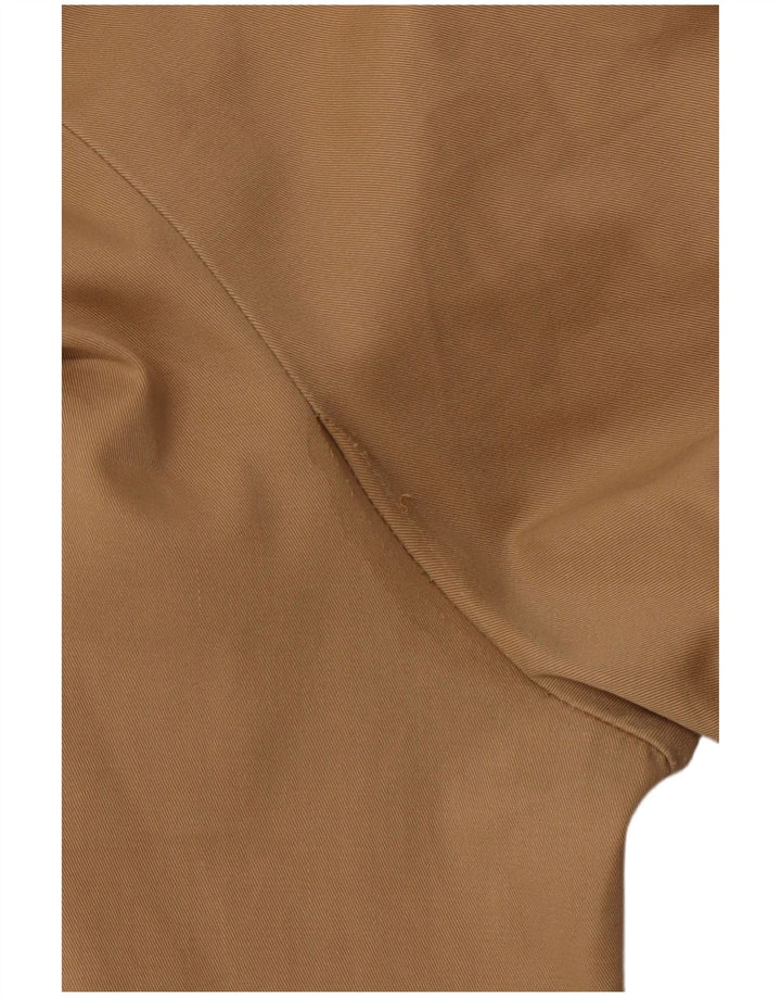 DOCKERS Pantaloni da abito dritti da uomo W40 L30 in cotone beige