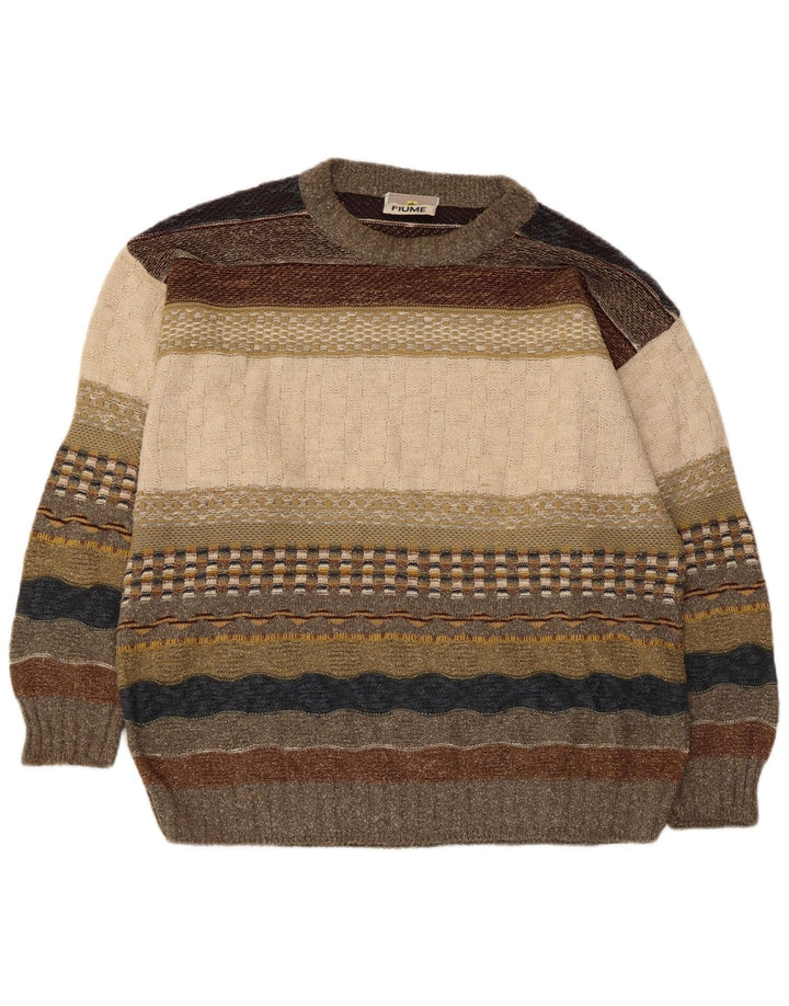 Fiume Donna IT 50 XL Cotone Rigato Multicolore