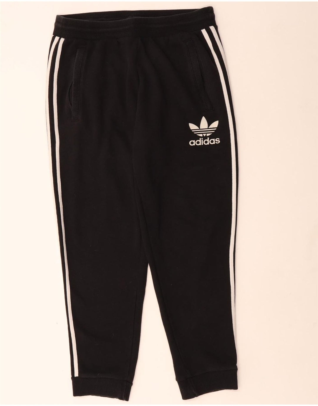 Pantaloni da tuta da uomo Adidas Joggers grandi in cotone nero