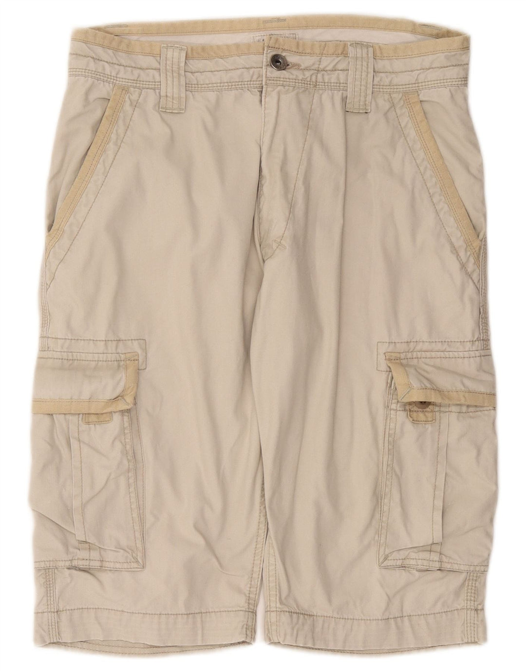 Pantaloncini cargo da uomo LEVI'S W32 in cotone beige medio