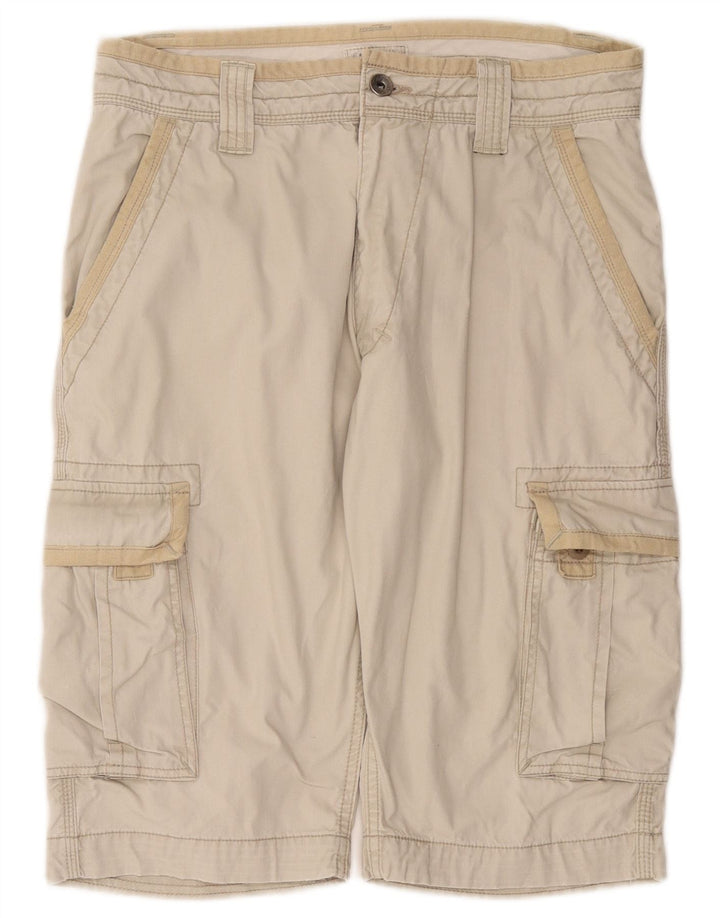 Pantaloncini cargo da uomo LEVI'S W32 in cotone beige medio