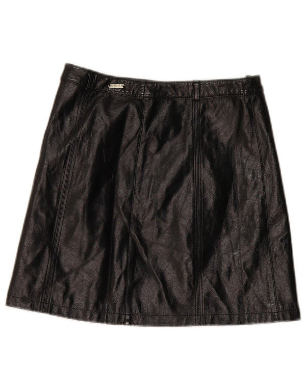 Gonna Guess da donna in ecopelle W27 piccola in polietilene nero