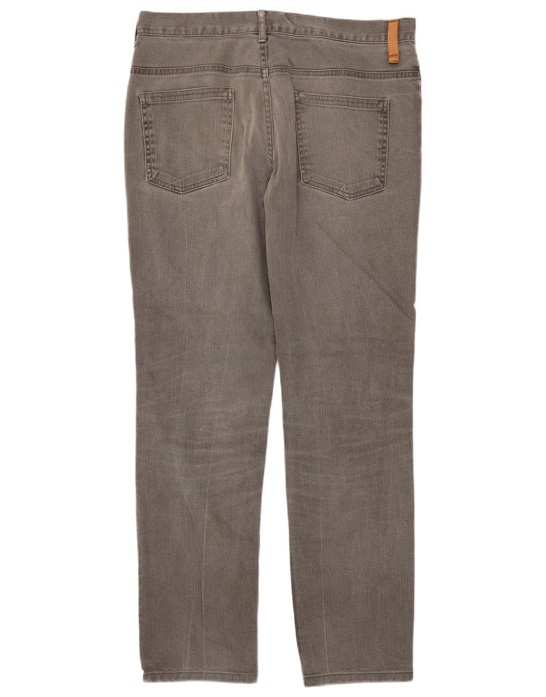 Jeans dritti da uomo Zara EU 42 Large W32 L31 Cotone grigio
