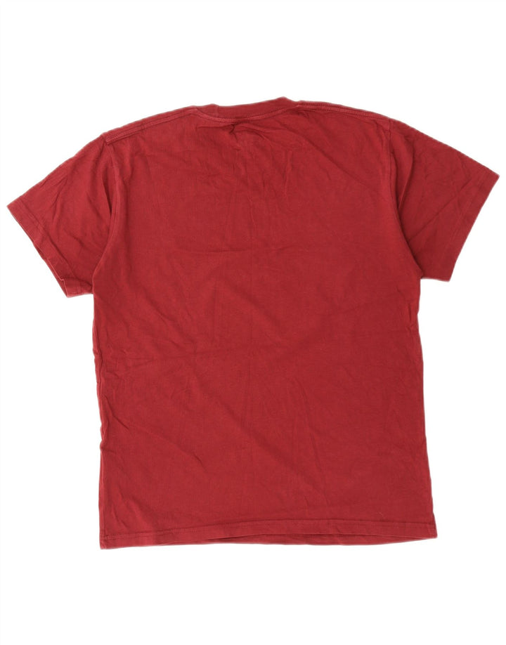 T-shirt da uomo con vestibilità classica VANS, piccola, in cotone marrone