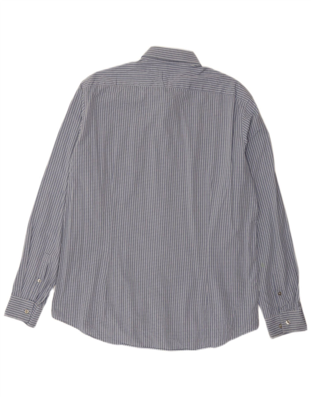 Camicia slim fit da uomo Calvin Klein taglia 43 17 XL a quadri blu