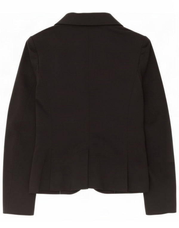 Gap Giacca blazer da donna a 2 bottoni UK 6 XS Poliestere nero