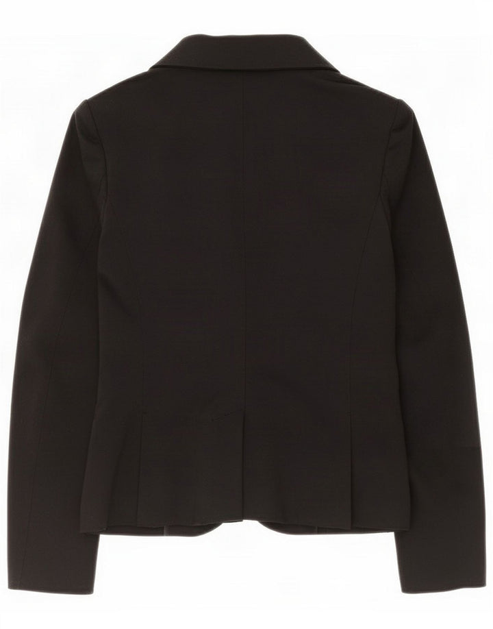 Gap Giacca blazer da donna a 2 bottoni UK 6 XS Poliestere nero