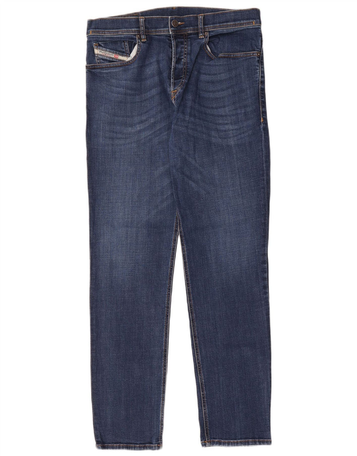 Jeans slim da uomo Diesel W32 L32 in cotone blu