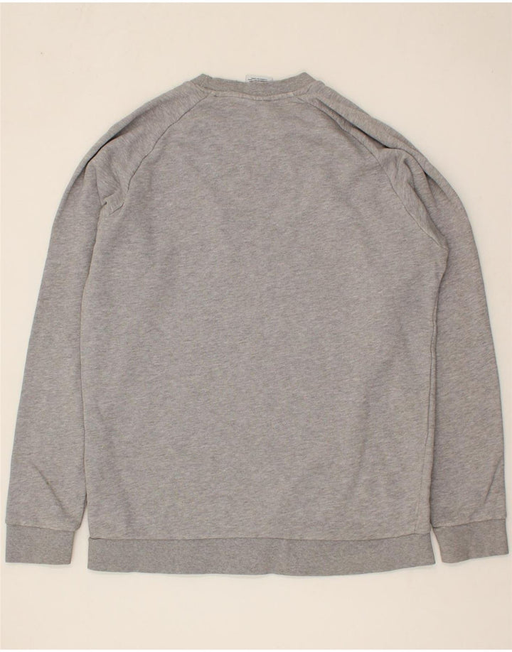 ADIDAS Mens Sweatshirt Jumper Medium Grey Cotton Vintage Adidas and Second-Hand Adidas from Messina Hembry 