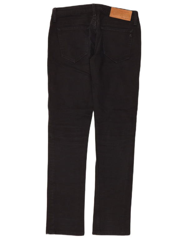 Jeans slim da donna Replay W29 L32 cotone nero