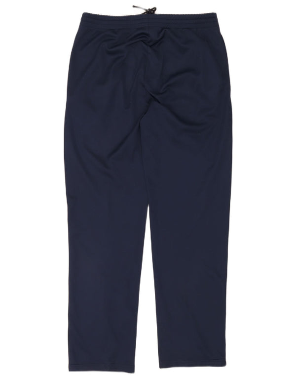 Pantaloni da tuta da donna Asics grandi sportivi in poliestere blu navy