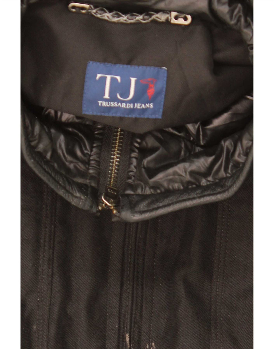Giubbotto Bomber Imbottito Uomo Trussardi IT 52 XL Poliestere Nero