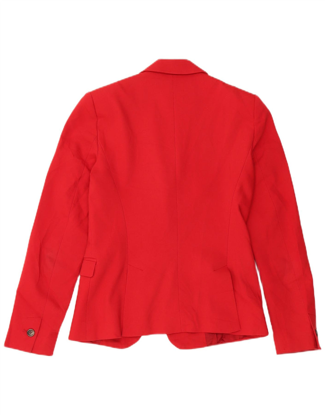 Giacca blazer a 1 bottone da donna Zara UK 10 piccola in cotone rosso