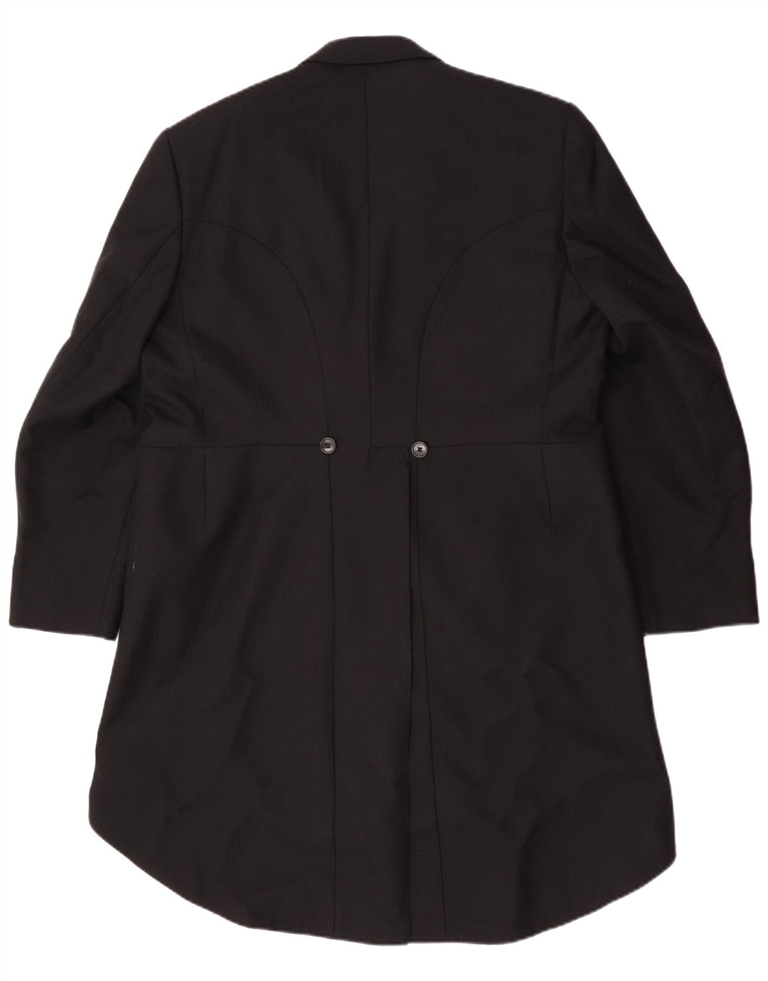 Giacca blazer da uomo Magee a 1 bottone, UK 40, grande, in lana vergine nera