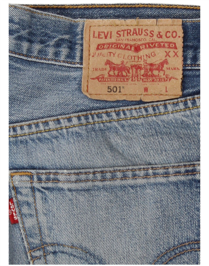 Levi's Uomo 501 Jeans dritti W32 L30 Cotone Blu
