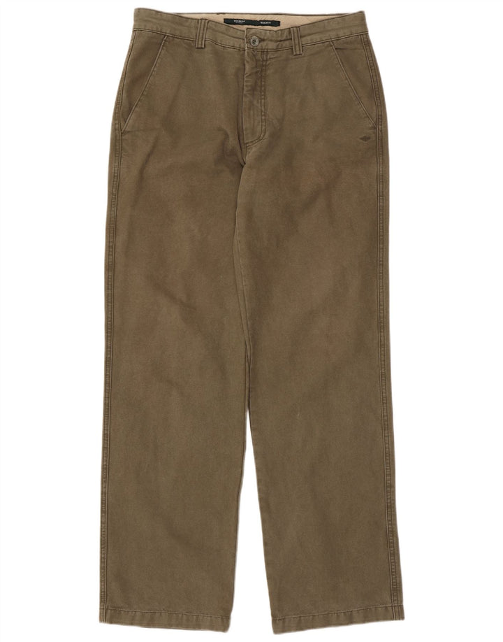 Pantaloni chino da uomo vestibilità regolare Dockers W32 L32 kaki