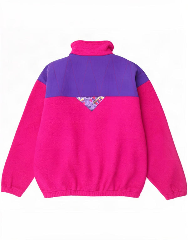 Giacca in pile da uomo Sportful UK 46 3XL Poliestere color block rosa