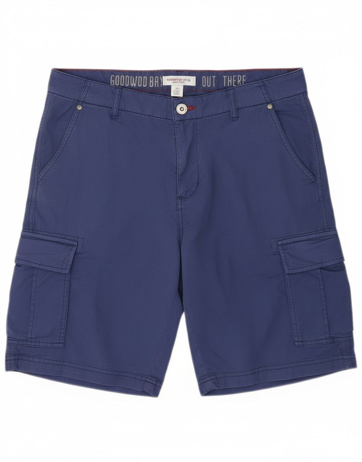Pantaloncini cargo da uomo Scorpion Bay W32 cotone blu navy medio