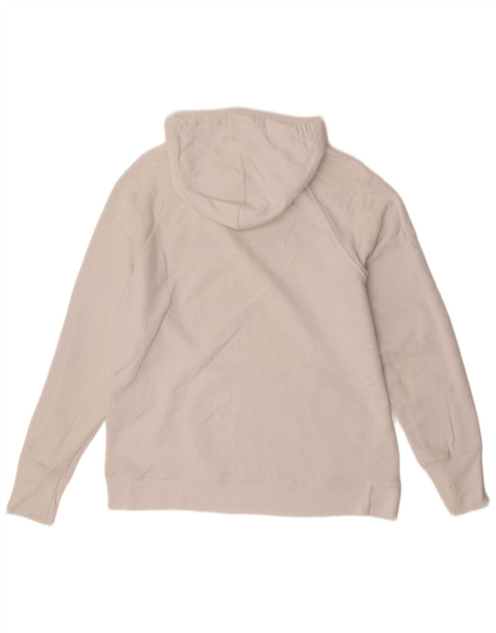 Felpa con cappuccio grafica da uomo Champion, grande, poliestere bianco