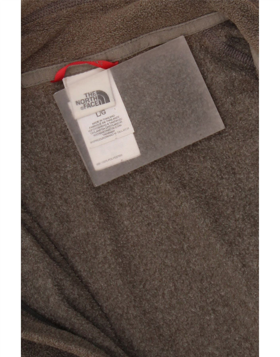 Giacca in pile The North Face da donna Liner UK 16 Large Grigio Poliestere
