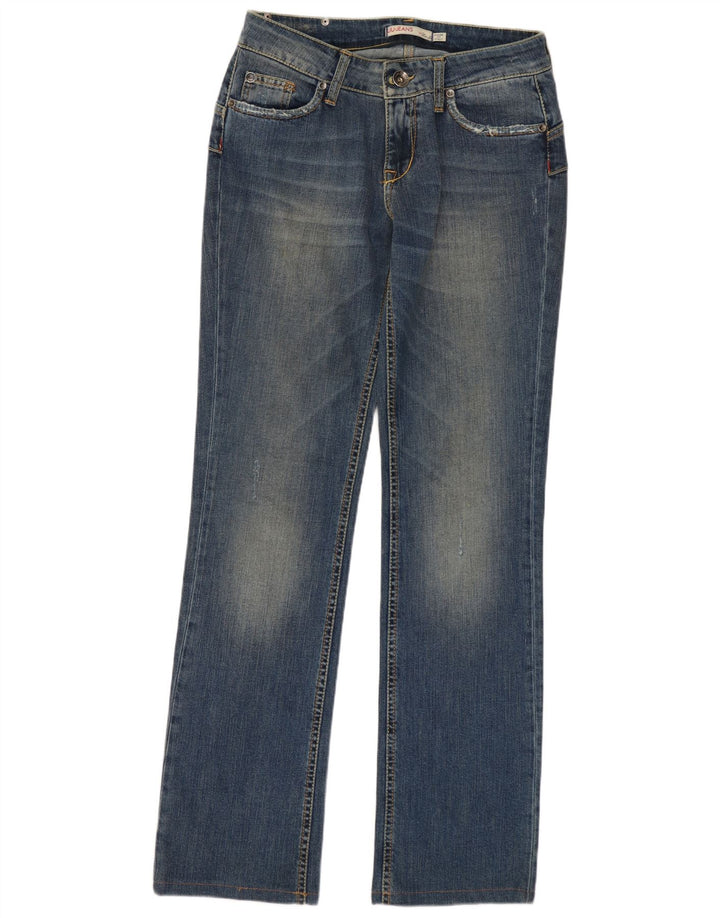 Jeans slim effetto consumato da donna LIU JO W28 L31 cotone blu