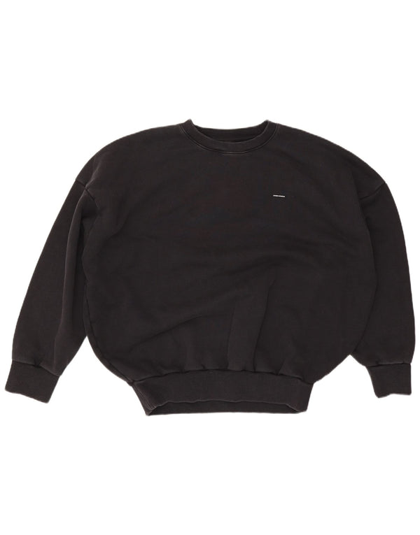 Felpa da uomo vestibilità ampia Under Armour, maglione grande, nero