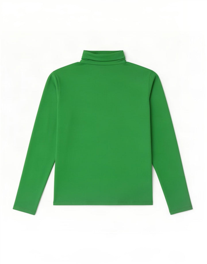 Top Zara da donna a maniche lunghe UK 14 grande verde