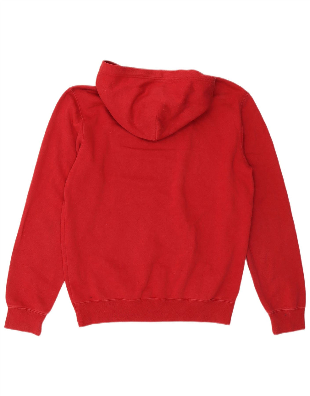 Maglione con cappuccio da uomo CHAMPION in cotone rosso medio