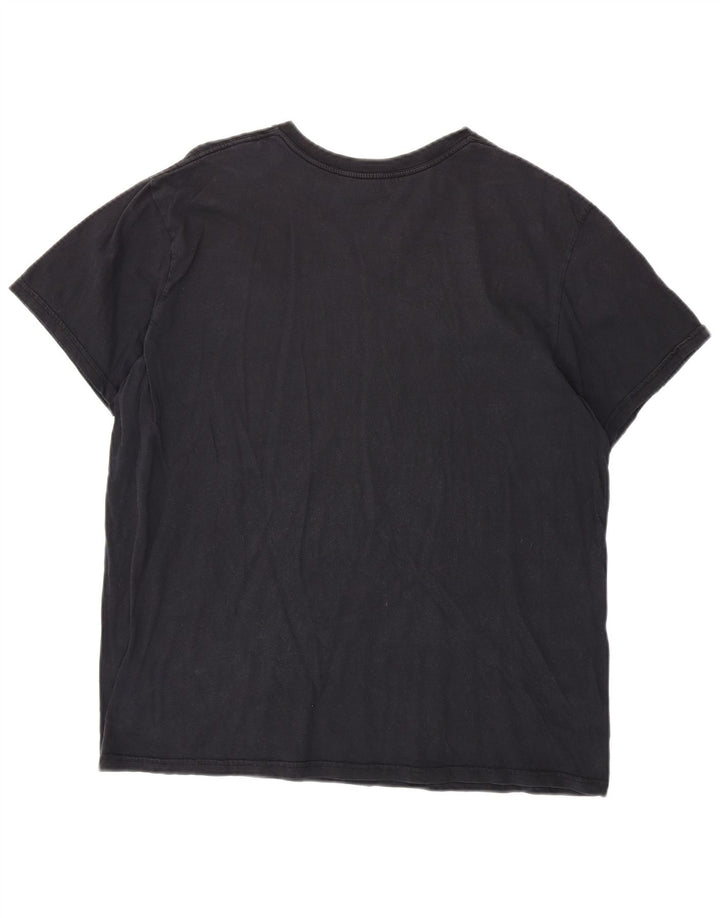T-shirt da uomo Calvin Klein Top grande in cotone nero