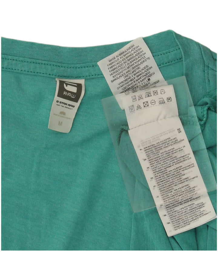 T-shirt da uomo G-Star Top in cotone turchese medio