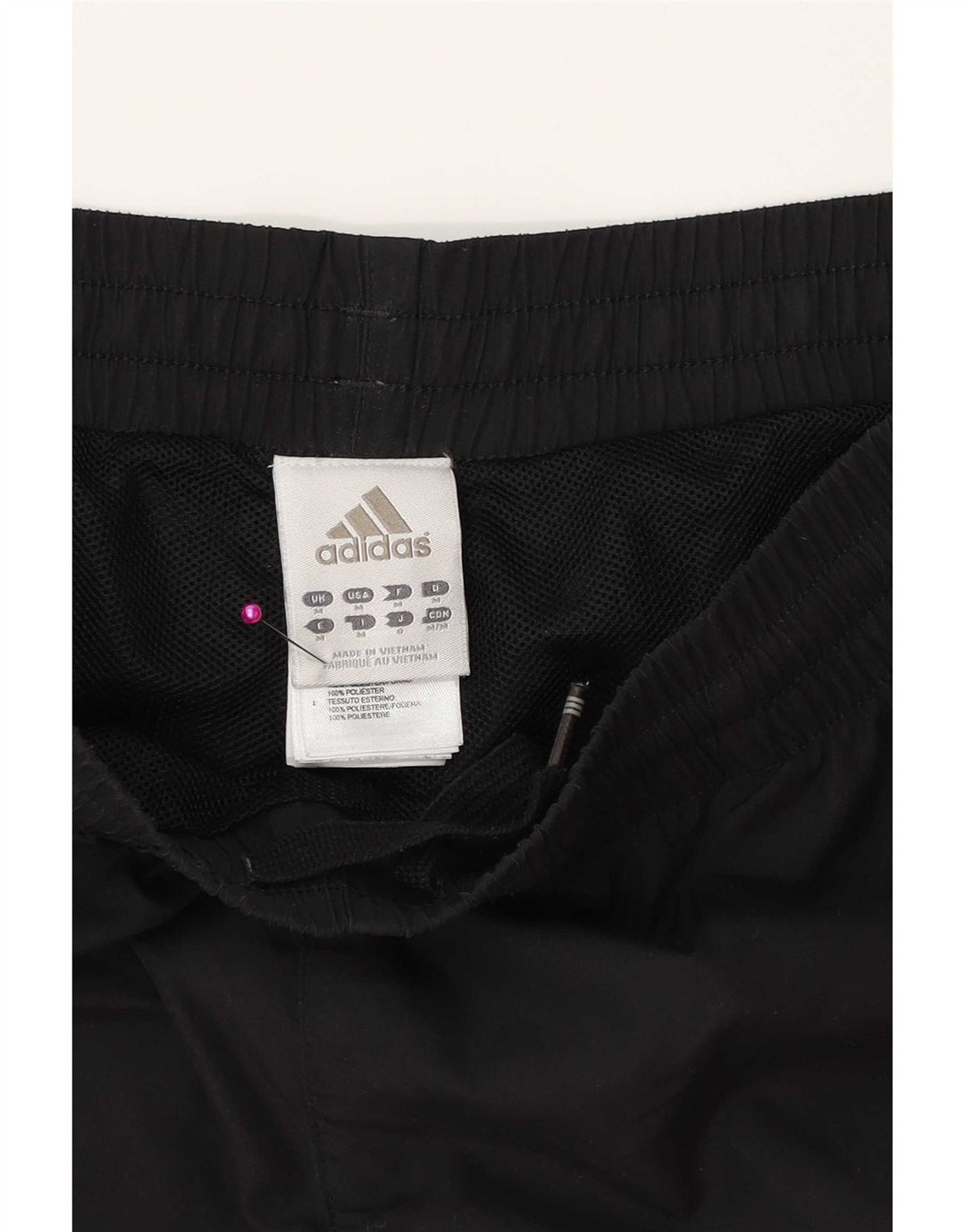 Pantaloncini sportivi da uomo Adidas Graphic Bermuda medio poliestere nero