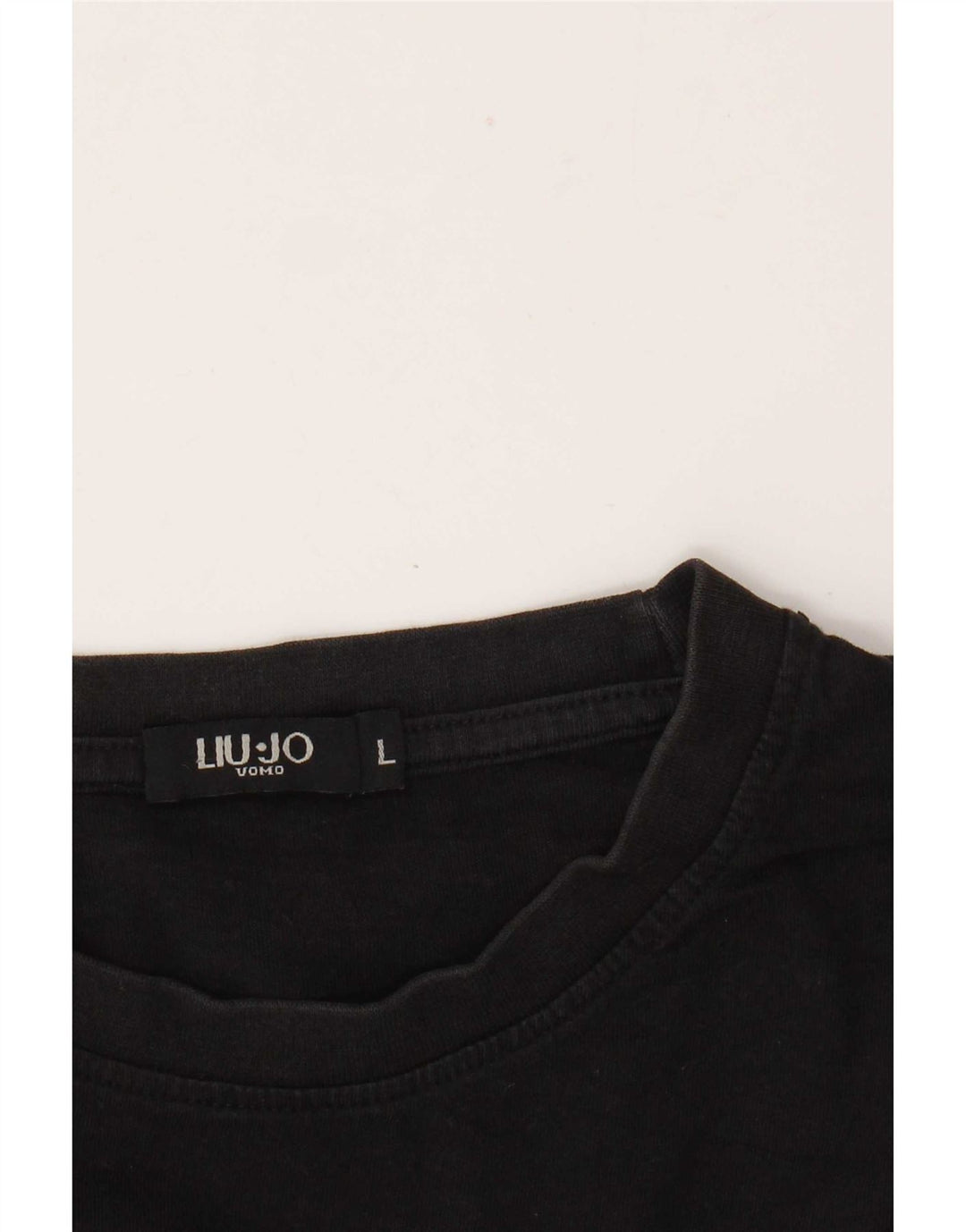 Liu Jo T-shirt grafica da uomo grande nera
