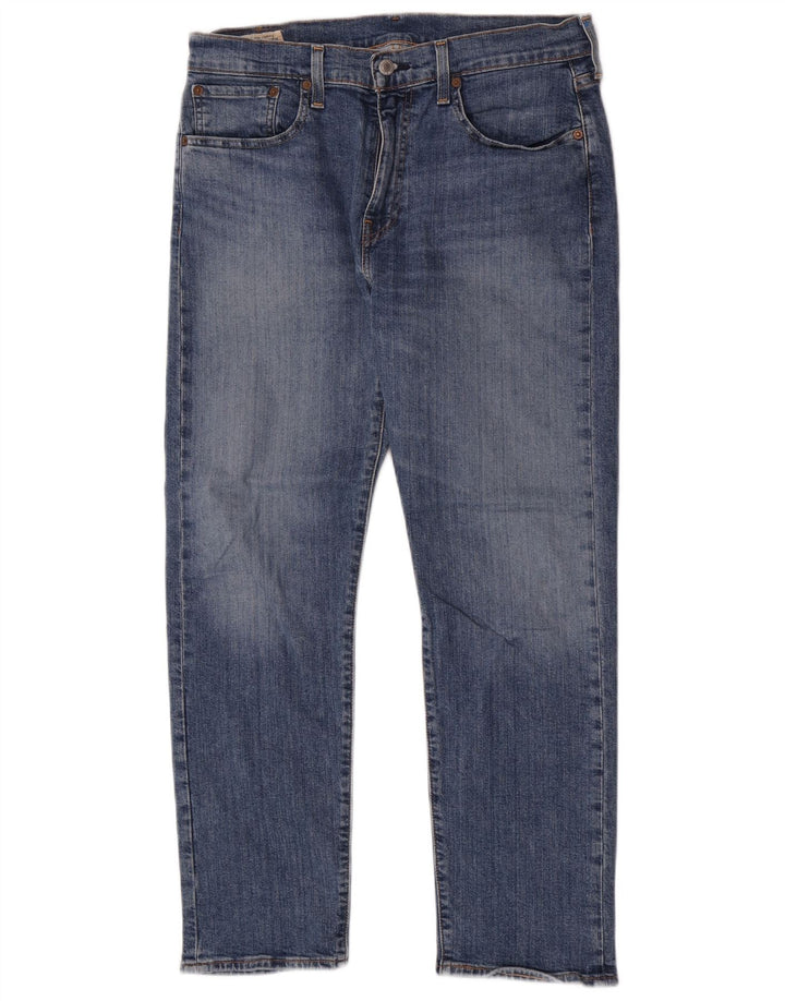 Levi's Uomo 502 Jeans affusolati W33 L30 Cotone blu