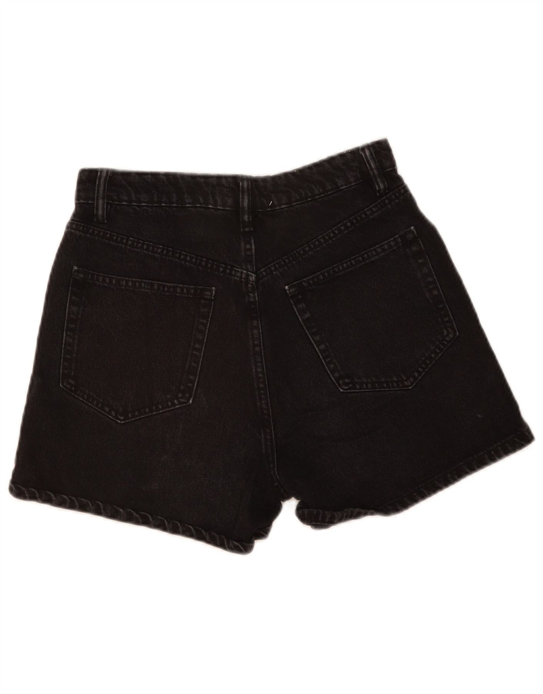 Pantaloncini di jeans da donna Zara EU 38 piccoli W28 neri