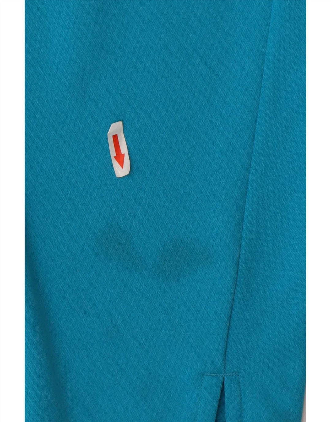 Top della tuta da ginnastica Nike Dri Fit con collo e zip da uomo XL Blu Colourblock