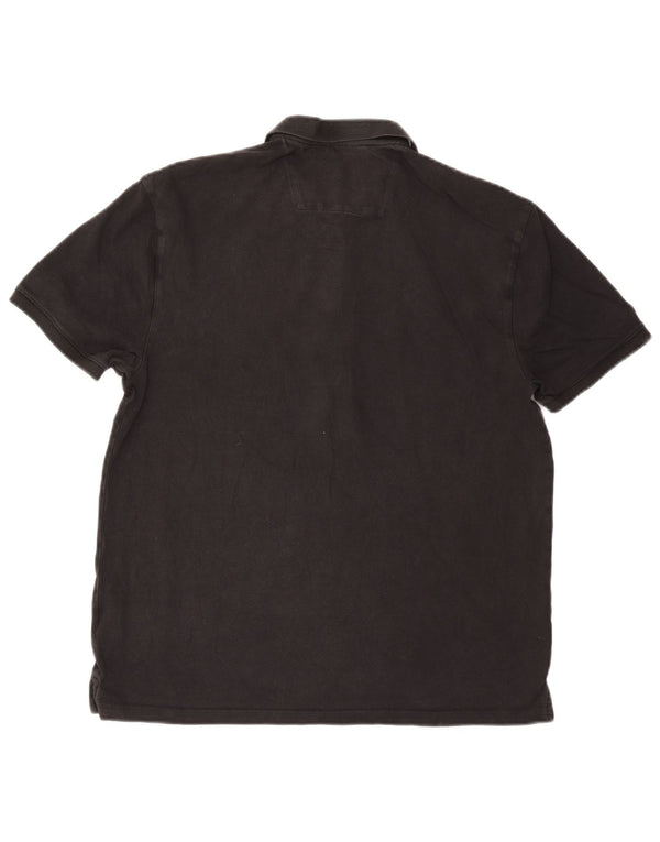 Polo grafica da uomo Dkny New York in cotone nero medio