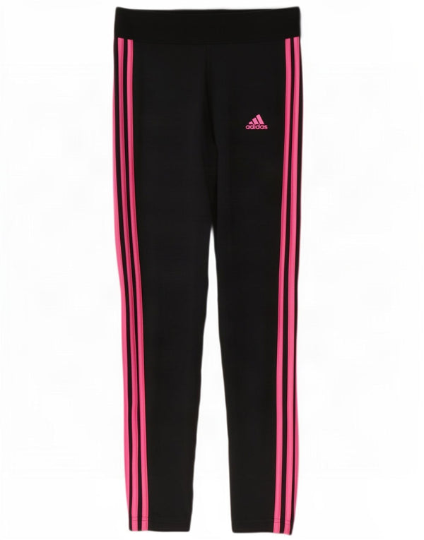 Leggings Adidas da donna UK 8/10 piccolo cotone nero