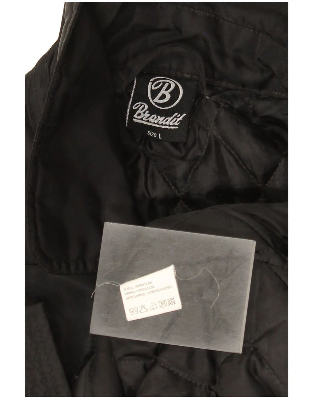 Giubbotto bomber da uomo Brandit UK 40 grande nylon nero