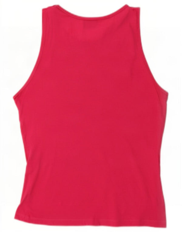 Canotta grafica da donna Lotto UK 12 Cotone rosa medio