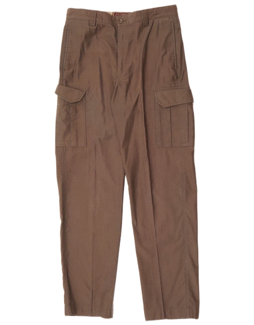 Pantaloni cargo dritti da uomo Marlboro Classics EU 48 Medio W32 L33 Marrone