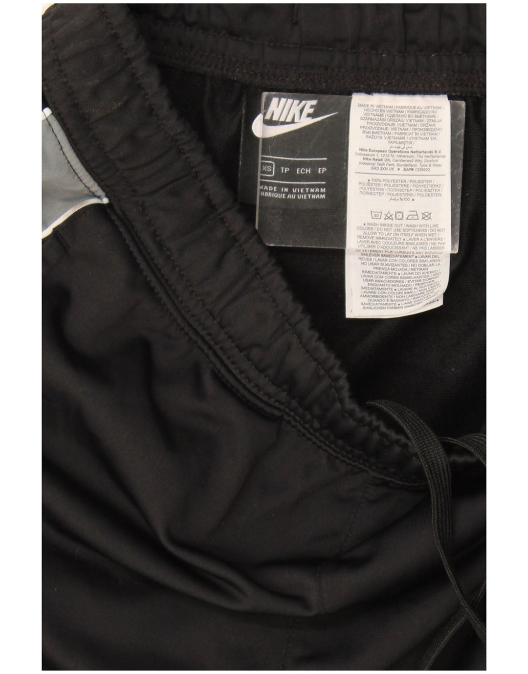 Pantaloni da tuta da uomo Nike Joggers XS Nero Colourblock Poliestere