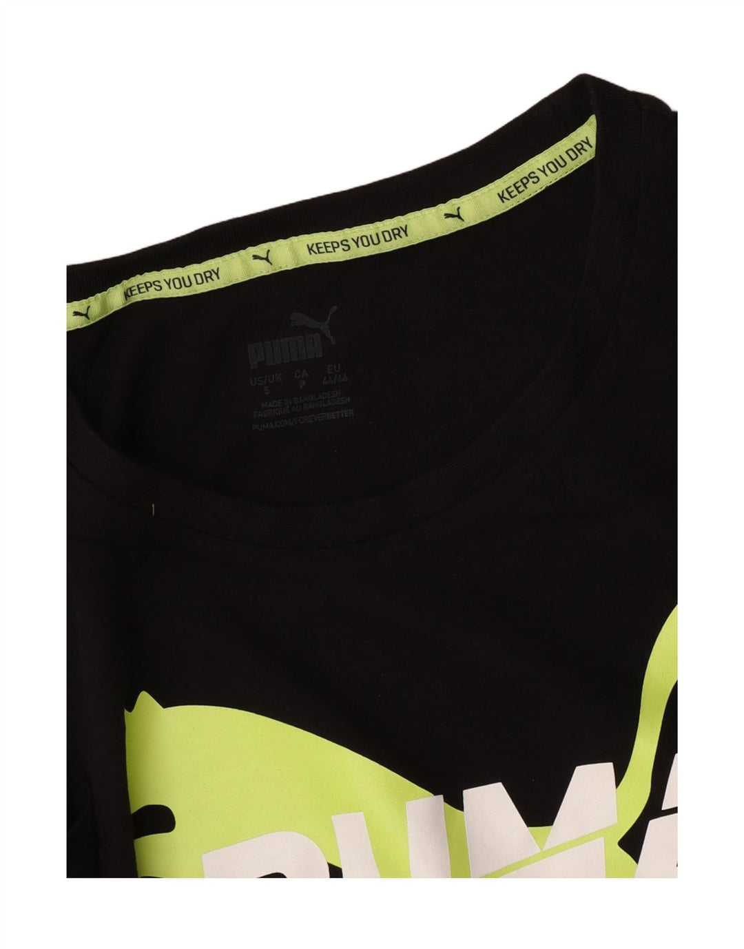 T-shirt grafica da uomo Puma Top Small Nera