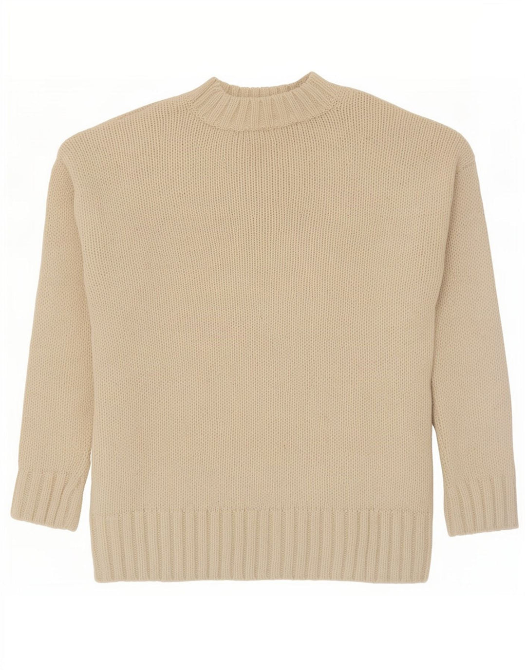 Maglione maglione da uomo con scollo a barca French Connection XS Beige poliammide
