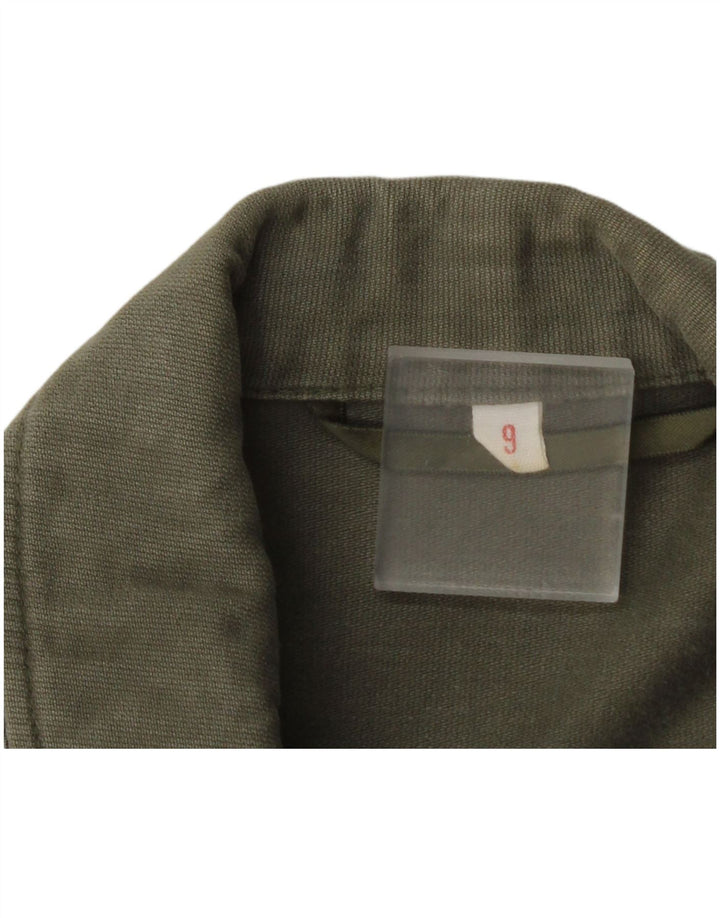Giacca militare vintage da uomo UK 40 grande color kaki