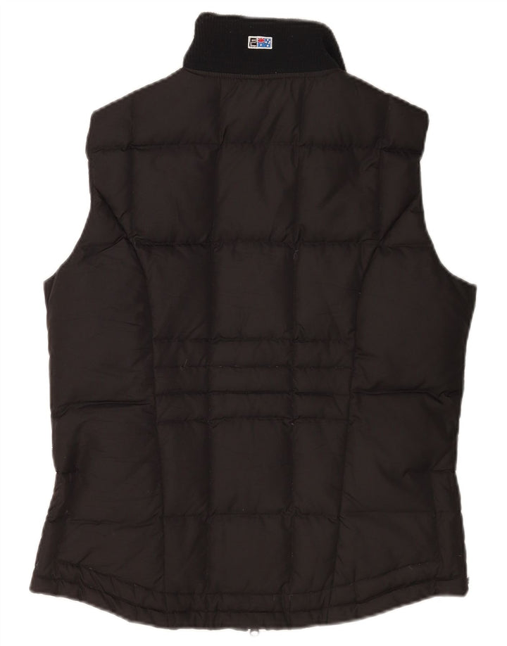 Emaroo Australia Gilet imbottito da donna UK 16 Large Nero in poliammide